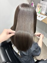 エマヘアープラス(Emma hair plus) 髪質改善カラー×グレージュ