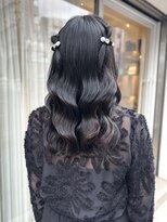 ロージーバイフーガヘアー 元住吉店(Rosy by FUGAhair)&nbsp;艶々ハーフアップ♪