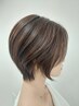 【達人ショート!今田限定】360°美人カット&似合せカラー ¥15150→¥12120