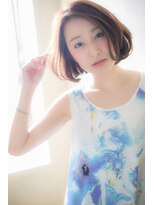 モッズ ヘア 福岡姪浜店(mod's hair) 《Aライン》の”こなれ感”ボブディ