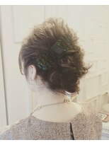 ヘアーデザイン ヴィフ(HAIR DESIGN vif) 【vif】ロングスタイルの波ウエーブアレンジ