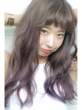 ノラ シンディ(NORA CYNDY) 【CYNDY砂川】CYNDYオリジナル♪グレー＆バイオレットグラデ