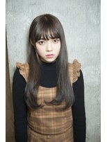 サロンドミルク 原宿(salon de MiLK)&nbsp;【salon de MiLK 原宿】アッシュベージュ×耳かけワンカール