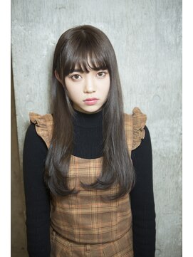 サロンドミルク 原宿(salon de MiLK) 【salon de MiLK 原宿】アッシュベージュ×耳かけワンカール