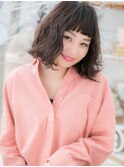 *mod's上尾*くせ毛風カール♪Aラインラブボブa