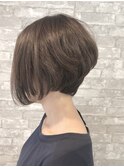 30代・40代・50代◎大人女子の前下がりボブ×ニュアンスカラー