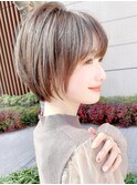 Say. 戸崎亨祐　大人可愛いショートボブ　サイドスタイル