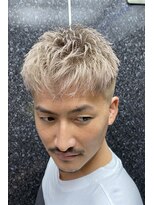 メンズ ラピス(Men's Lapis) 前下がりTHAダウンバングショート