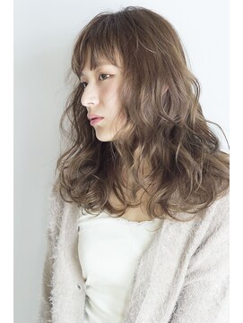 ロミー 本厚木(ROMMY.) 前髪 リーブアッシュ ローライト シアーカラー【ROMMY. 本厚木】