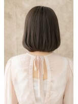 カバーヘア イヴ 戸頭店(COVER HAIR EVE) アッシュグレイシースルー前髪前下がりボブZ戸頭20代30代40代