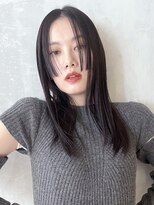 アルバム 池袋(ALBUM) フェイスポイントカット_グレージュカラーボブウルフ_29052