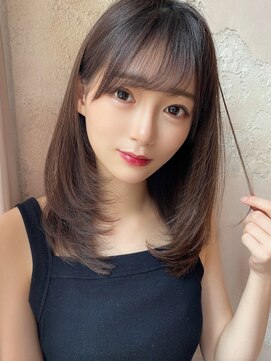 ロンド アンブル 四条烏丸(Lond ambre) 【Lond ambre】伊藤ガク レイヤー/大人ガーリー/ストレート/韓国