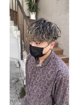 デコール(dequal) 金メッシュ波巻き