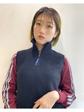 ヘアーサロン サボイア(HAIR SALON SAVOIA) BOB　デザインカラー　☆