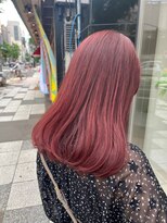 アメリ(ameri)&nbsp;【ameri satomi】ブリーチなし×レッドピンク