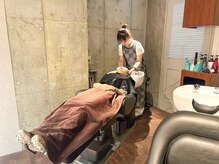 【シャンプー】【ドライ・ブロー・仕上げ】