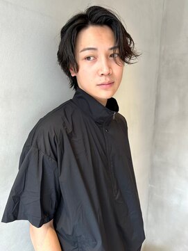 ニコ トウキョウ ヨコハマ(nico) センターパート/ニュアンスパーマ