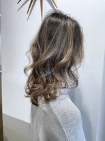 オーク 溝の口(OAK)&nbsp;グレージュオンバレイヤージュ♪【OAK溝の口/髪質改善】