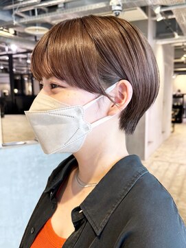 アイティーバイアルバム 藤沢店(IT by ALBUM) ナチュラルショート_グレーベージュレイヤーロング_ba461221