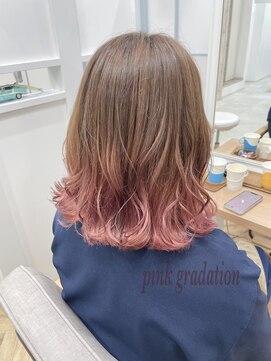 オーシー 志比口店(O'sea) #gradation×pink