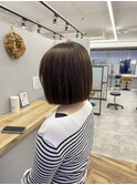 ぱつっとボブ【三國麗奈】