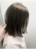 白髪ぼかしハイライト酸性ストレート縮毛矯正髪質改善白髪染め