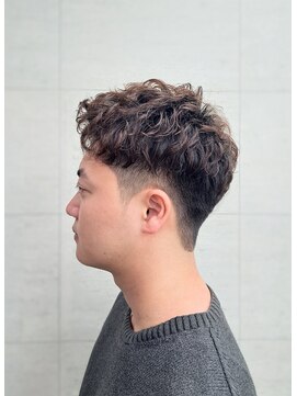 ノミネーション(Nomination) ツーブロショート×スパイラルパーマ