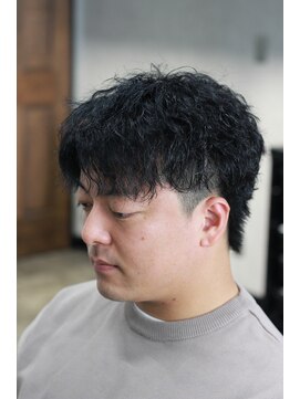 ニューオールド 三軒茶屋(NEW OLD) メンズ2ブロックニュアンスパーマ