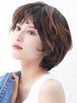 ラフィス ヘアー ヴォーグ 天王寺あべの店(La fith hair vogue)&nbsp;【La fith】マッシュショート×グレージュカラー