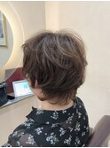 ショートウルフ×40代50代