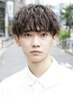 【男性限定/渋谷駅/原宿駅】カット+メンズパーマ＋眉カット