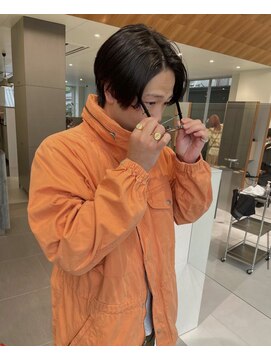 ローレン(LOREN) ベリーショート/ダークアッシュ/ニュアンスパーマ/韓国マッシュ