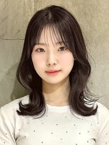 ユニコ(unico)&nbsp;韓国風/レイヤー/小顔/前髪カット/髪質改善/グレージュ/透明感