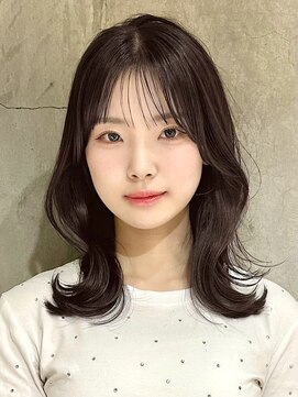 ユニコ(unico) 韓国風/レイヤー/小顔/前髪カット/髪質改善/グレージュ/透明感