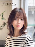 【大人可愛い透明感くびれミディ】