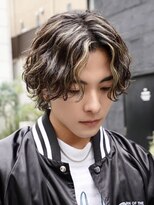 インフィニス 恵比寿(Infinis) 【infinis】波巻きパーマ×ハイライト