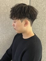 ニアウ 太田店(Niau)&nbsp;メンズナチュラル王道マッシュ波巻きスパイラルパーマ質感重視