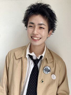 アスティブランシュ(Asti blanche) メンズ大人スパイキーショート_メンズカット_メンズヘア