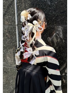 リムネ(RIMUNE) ツインポニーリボンアレンジ