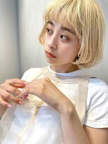 ソト 銀座(soto.)&nbsp;ハイライトカラー/くびれヘア/レイヤーパーマ/ミニボブ[銀座]