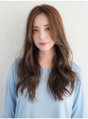 イメチェン　ホワイトブロンド　外ハネボブ 美髪　ワイドバング