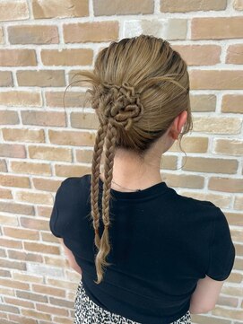 セットアップ 倉敷美和店(SET-UP) ヘアセット/編みおろし/ねじり編み/編み込み/カチモリ/発表会