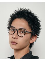 フィフス 渋谷(fifth)&nbsp;渋谷スパイキーパーマルーズショート大人ビジネスショートパーマ