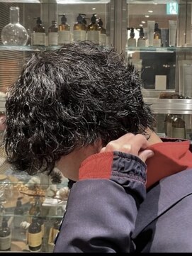 オーガニック リブ 川越(organic+live) 冬の清潔感◎波巻きスパイラルパーマ