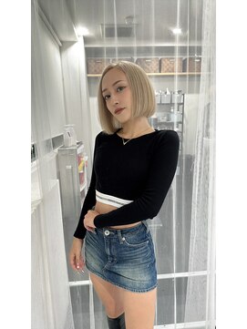 カラ ヘアーサロン(Kala Hair Salon) ハイライトバレイヤージュダブルカラーケアブリーチ20代30代40代