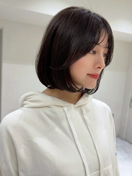 ヘアサロン リボーン(Hair salon Reborn) 韓国風レイヤーカット カリナボブ ボブレイヤー レイヤーボブ