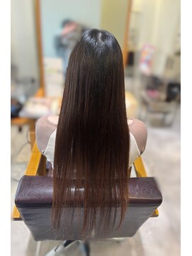 ブレンドバイハピネス(Blend by happiness) ロング×髪質改善×ノンダメージ×奈良　Before