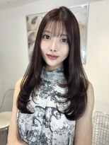 オニキス(ONYX)&nbsp;C39透明感ラベンダーブラウン韓国レイヤー表参道