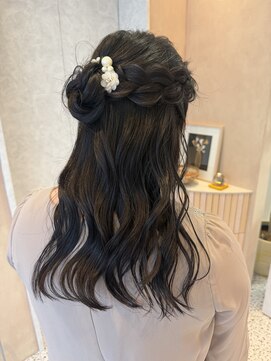 オン キャナルシティ博多前店(on) 【中里恵梨】くるみちゃんヘア/ヘアセット/ハーフアップ/ロング