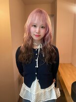 カシェル(cashel kishaba)&nbsp;『ルーツカラー　デザインカラー　ピンク×ブラウン』